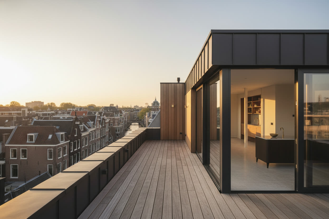 Dakopbouw Amsterdam — Amsterdam Klussers B.V.